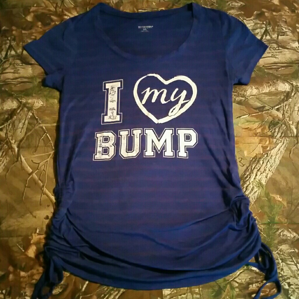 I 💙 my bump! Maternity shirt